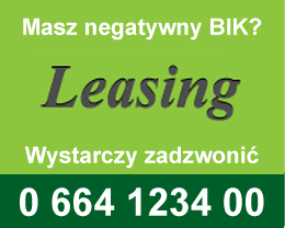 leasing bez bik i krd
